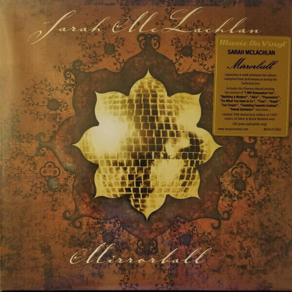 LP Sarah McLachlan - Mirrorball (2 LP)