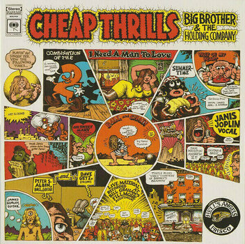 Vinyl Record Janis Joplin - Cheap Thrills (LP) - 1
