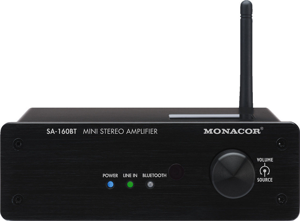 Amplificador de megafonía Monacor SA-160BT Amplificador de megafonía