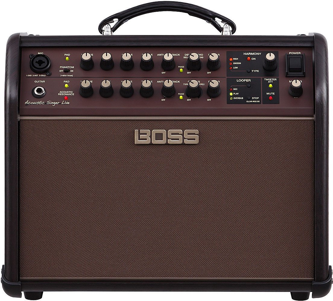 Amplificador combo para guitarra eletroacústica Boss ACS Live