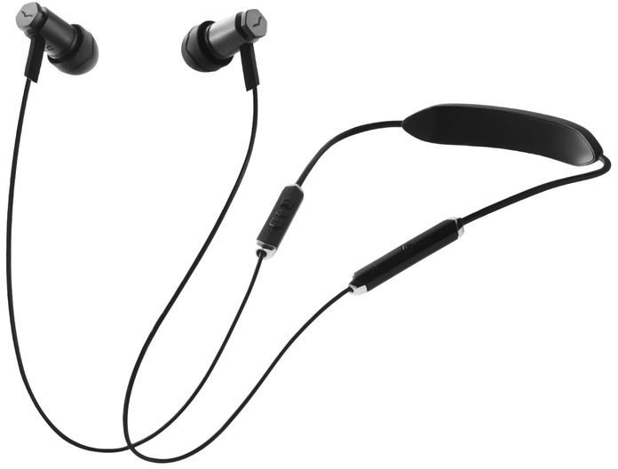 Écouteurs intra-auriculaires sans fil V-Moda Forza Metallo Gunmetal-Noir