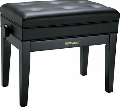 Klaverstole af træ eller klassiske klaverstole Roland RPB-400BK-EU - 1