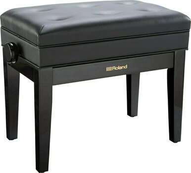 Bancs pour piano en bois ou classiques
 Roland RPB-400PE-EU Polished Ebony - 1