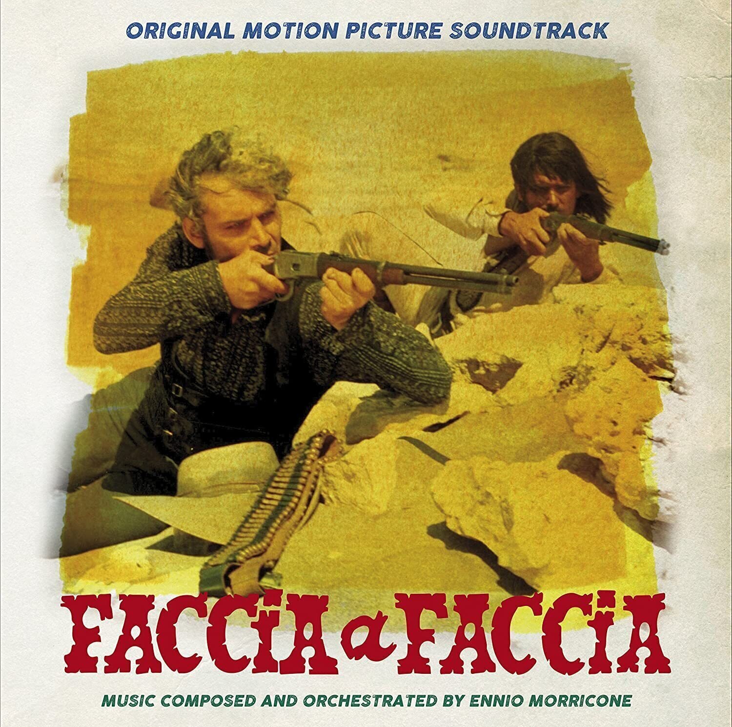Disque vinyle Ennio Morricone - Faccia A Faccia (LP)