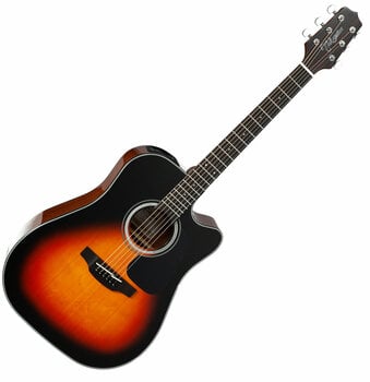 Elektroakusztikus gitár Takamine GD30CE Brown Sunburst (Sérült) - 1