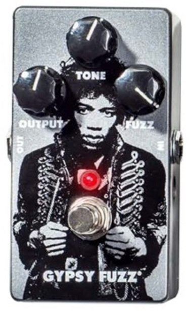 Kitaraefekti Dunlop JHM8 Jimi Hendrix Gypsy Fuzz