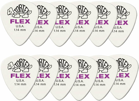 Перце за китара Dunlop 428P 1.14 Tortex Flex Standard Перце за китара - 1