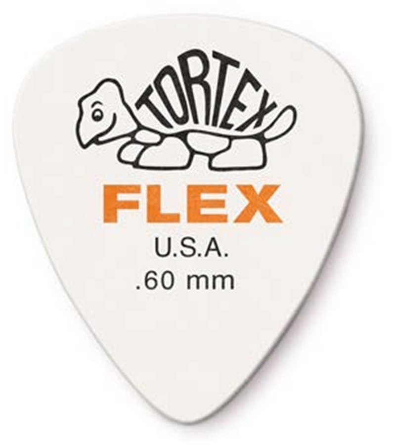 Plectrum Dunlop 428R 0.60 Tortex Flex Standard Plectrum