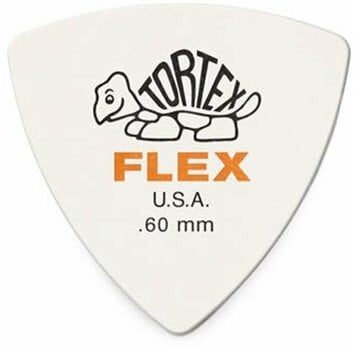 Pick Dunlop 456R 0.60 Tortex Flex Triangle Pick - 1