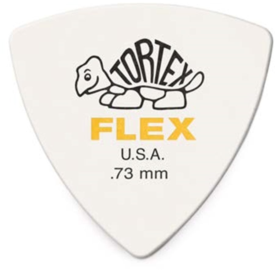 Médiators Dunlop 456R 0.73 Tortex Flex Triangle Médiators