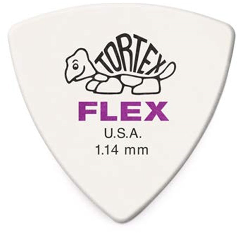 Médiators Dunlop 456R 1.14 Tortex Flex Triangle Médiators