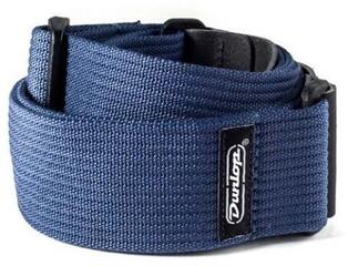 Колан за китара Dunlop D27-01 Ribbed Cotton Navy Blue Колан за китара