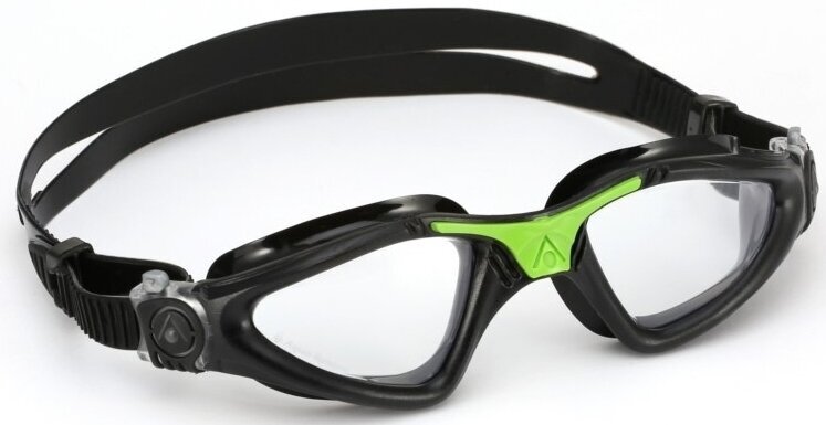 Plavecké brýle Aqua Sphere Plavecké brýle Kayenne Clear Lens Black/Green UNI
