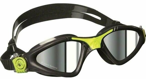 Schwimmbrille Aqua Sphere Schwimmbrille Kayenne Mirrored Lens Grey/Lime UNI - 1