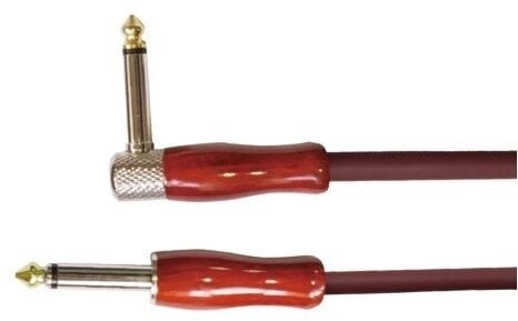 Nástrojový kábel Soundking BJJ057 Červená 3 m Rovný - Zalomený Nástrojový kábel