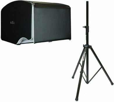 Izolációs panelek mikrofonokhoz Isovox Mobile Vocal Booth V2 Midnight Black SET Midnight Black - 1