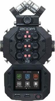 Bärbar digital inspelare Zoom H8 Svart - 1