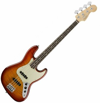 Bajo de 4 cuerdas Fender 2017 LTD American Professional Jazz Bass FMT Aged CB - 1