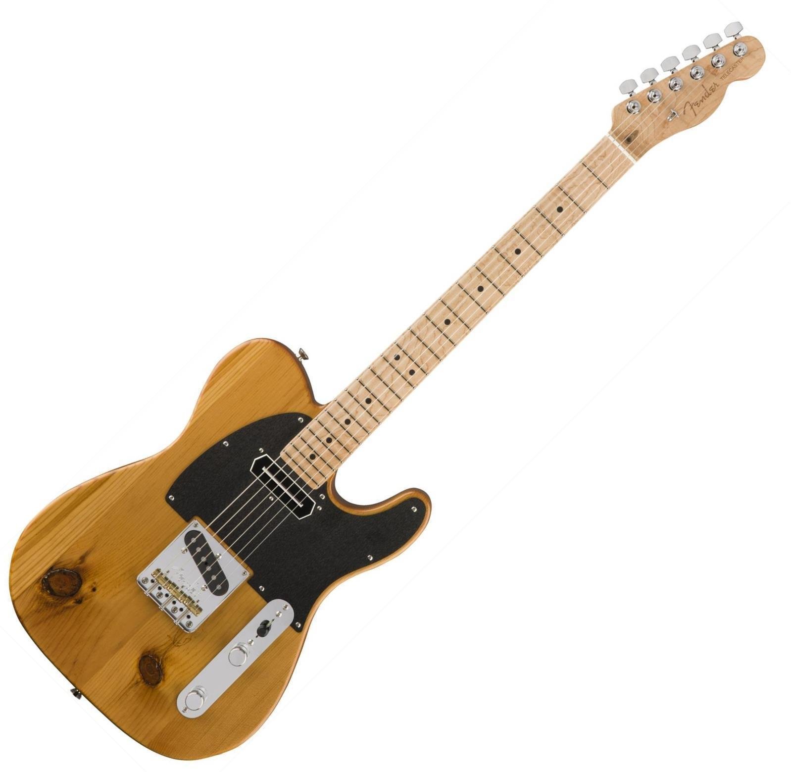 Elektrische gitaar Fender 2017 LTD American Professional Pine Telecaster Natural