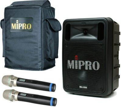 Battery powered PA system MiPro MA-505 Vocal Dual Set Battery powered PA system - 1