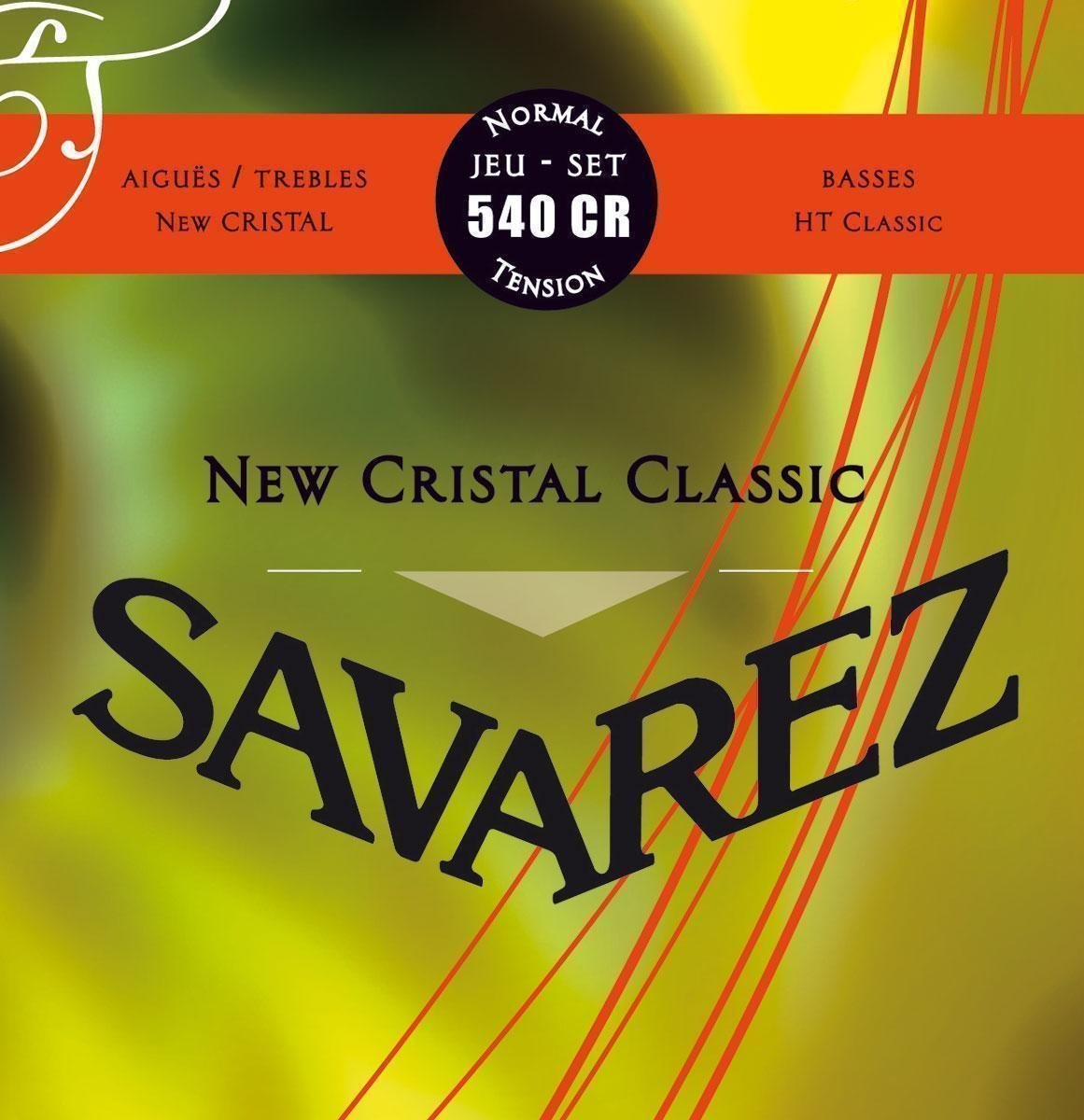 Nylonové struny pre klasickú gitaru Savarez 540CR