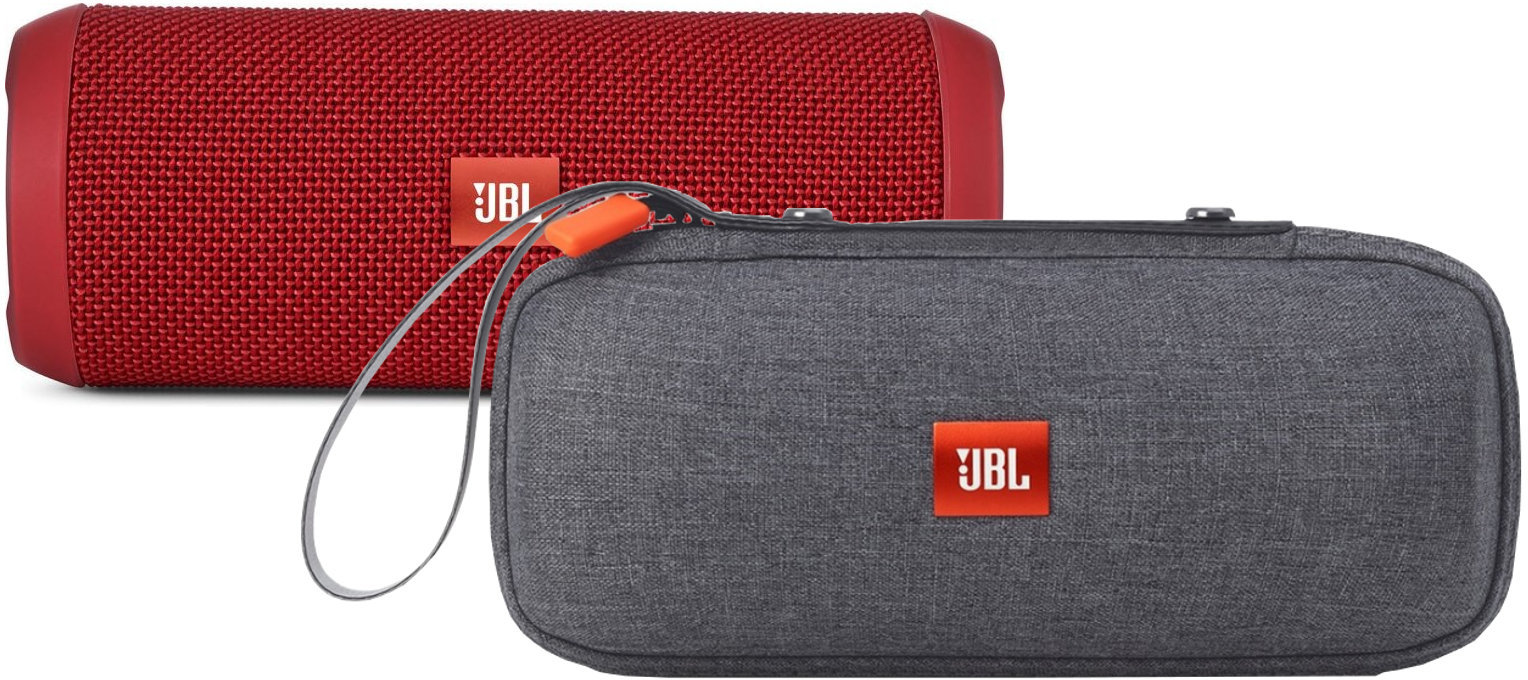 Portable Lautsprecher JBL Flip3 Red Set