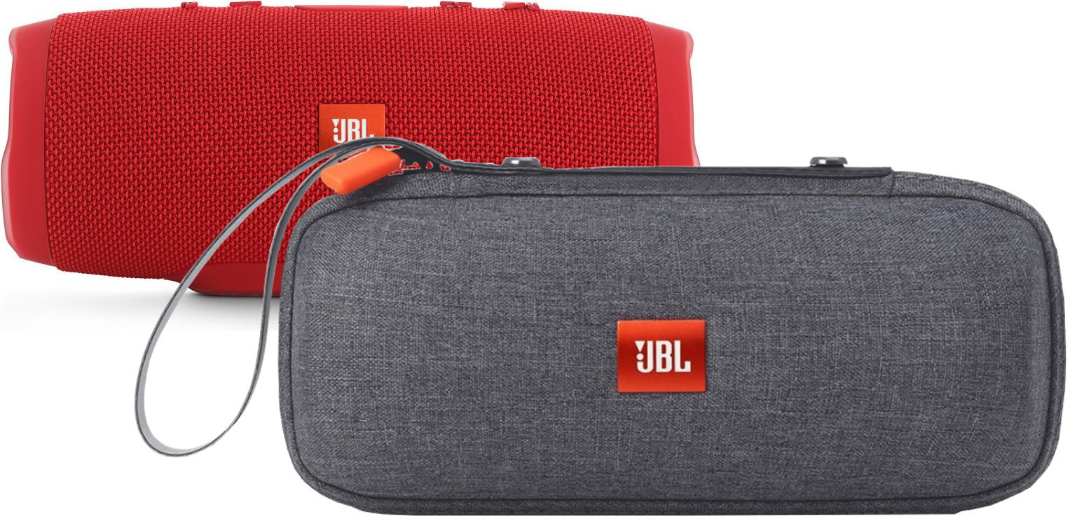Draagbare luidspreker JBL Charge 3 Red Set