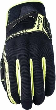 Motorcycle Gloves Five RS3 Black/Fluo Yellow S Motorcycle Gloves - 1
