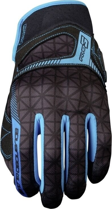 Guantes de moto Five RS3 Replica Woman Diamond Blue M Guantes de moto