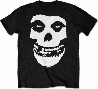 T-Shirt Misfits T-Shirt Unisex Classic Fiend Skull Black M - 1