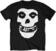 Shirt Misfits Shirt Unisex Classic Fiend Skull Unisex Black M