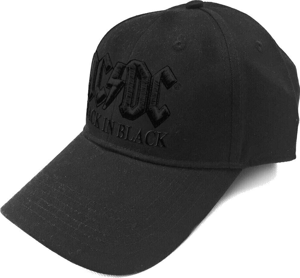 Hattukorkki AC/DC Hattukorkki Back in Black Musta