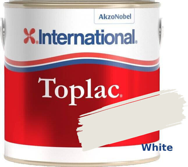 Цветен лак International Toplac White 905 750ml