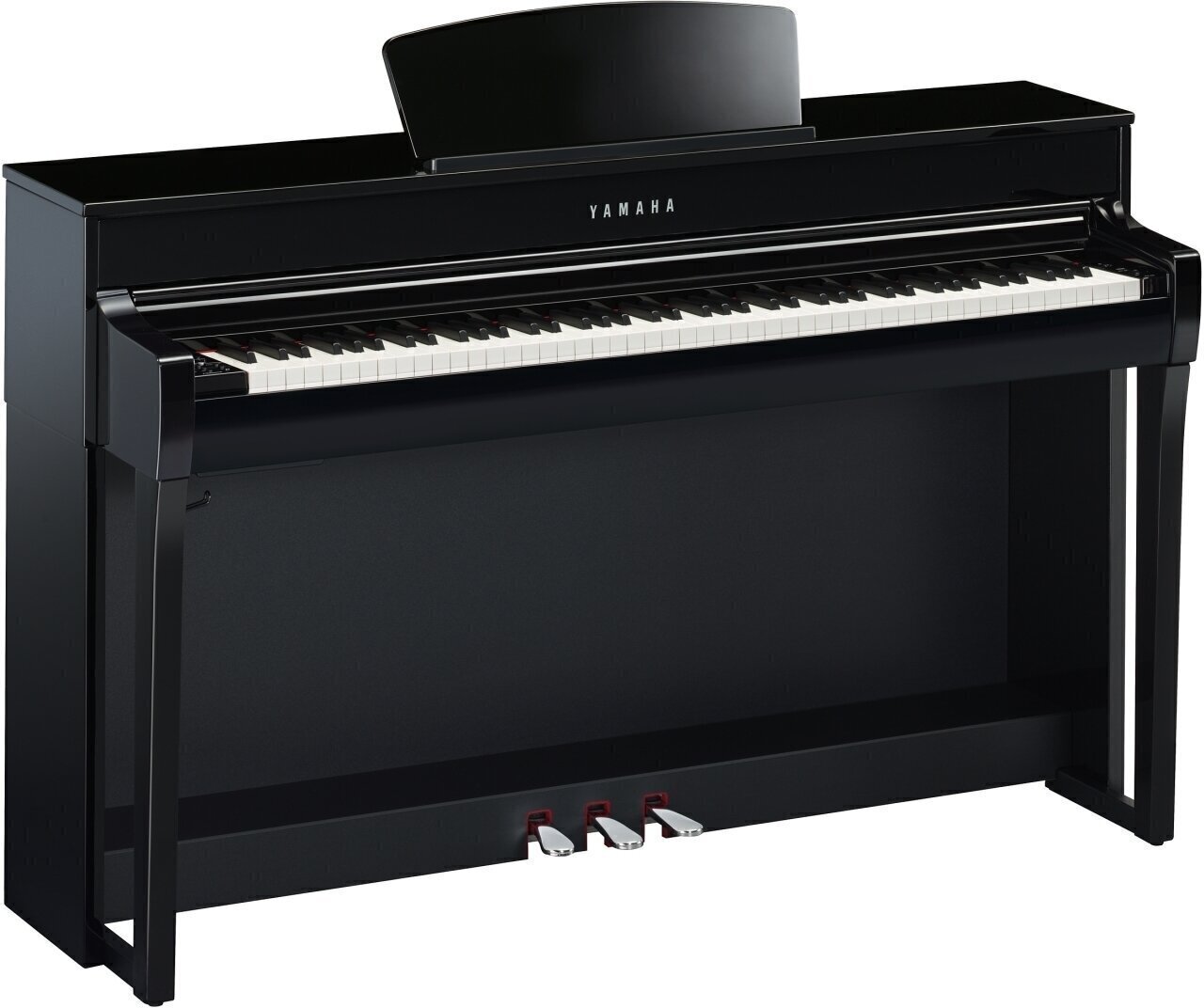 Digitális zongora Yamaha CLP 735 Polished Ebony Digitális zongora