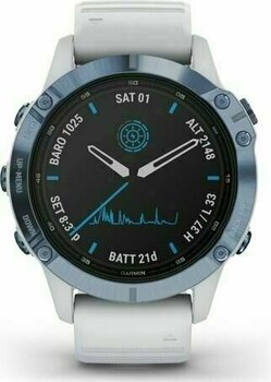 Смарт часовници Garmin fenix 6 Pro Solar Mineral Blue/Whitestone - 1