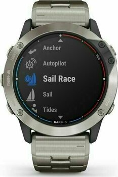 Smartwatches Garmin Quatix 6X Solar Titanium/Titanium Smartwatches - 1