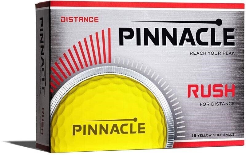 Golf Balls Pinnacle Rush Yellow Dz