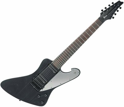 8-snarige elektrische gitaar Ibanez FTM33-WK Weathered Black - 1