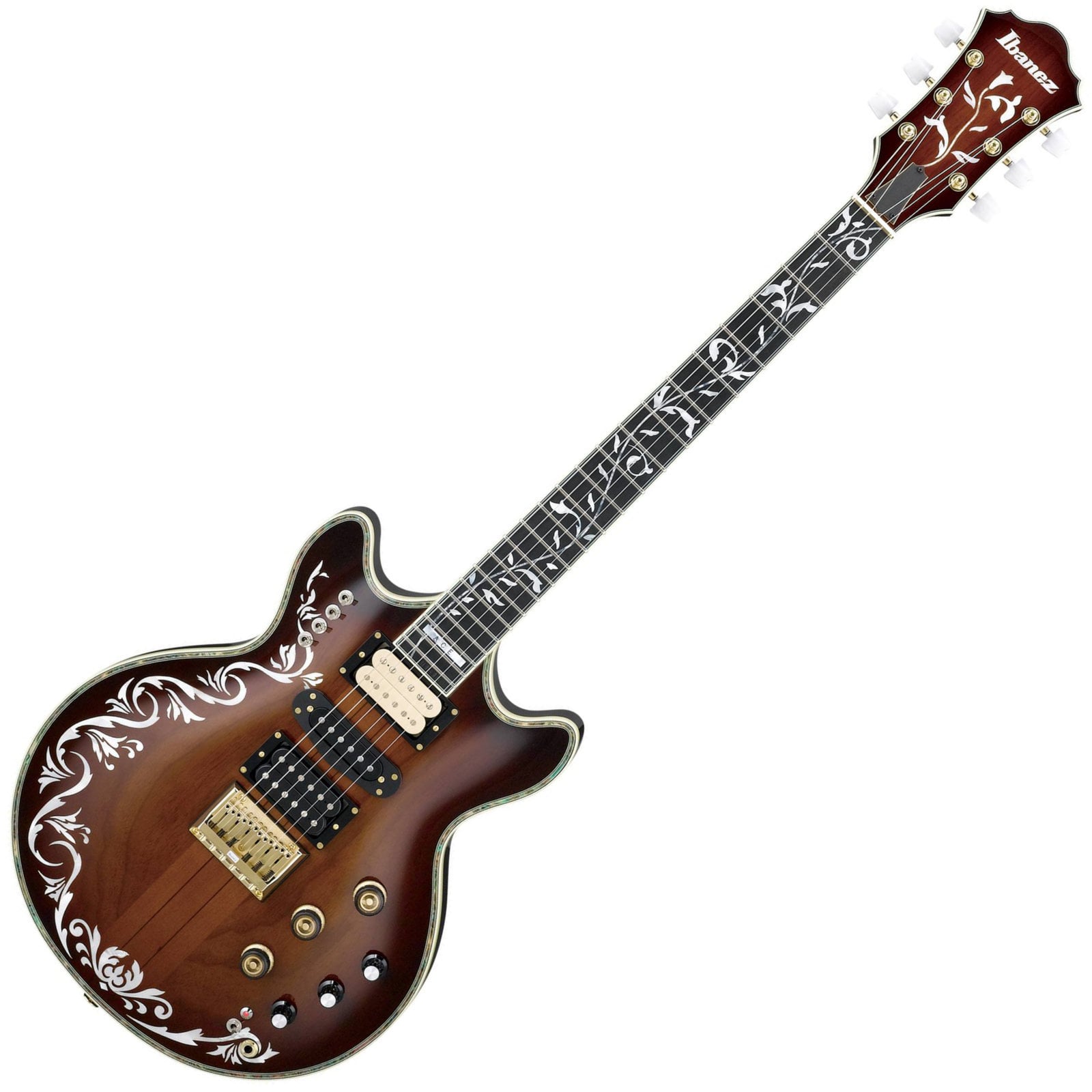 Electric Guitar Ibanez BWM1 Limited Edition Brown Sunburst