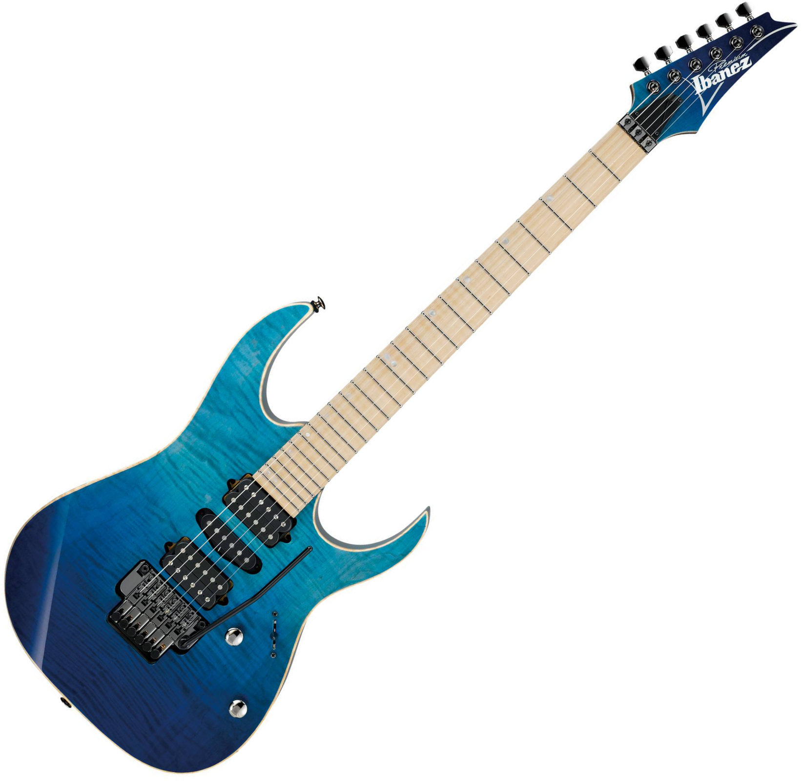 Electric guitar Ibanez RG6PCMLTD Premium Blue Reef Gradation