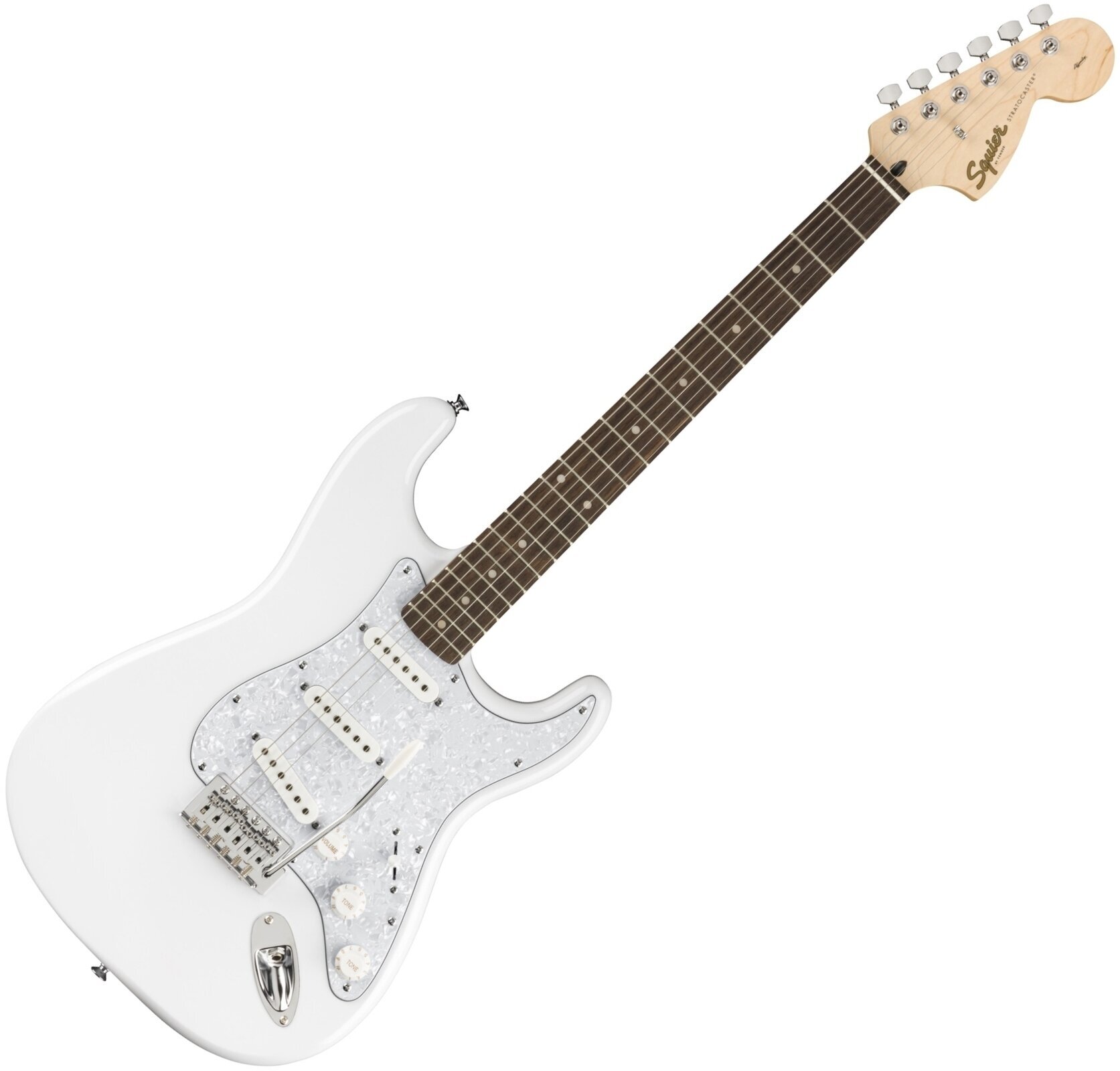 Elektrisk guitar Fender Squier FSR Affinity IL hvid