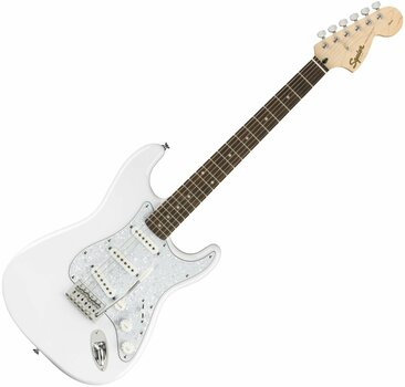 Guitare électrique Fender Squier FSR Affinity IL Blanc - 1