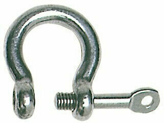 Boat Shackle Osculati Bow schackle with captive pin Stainless Steel 5 mm - 1