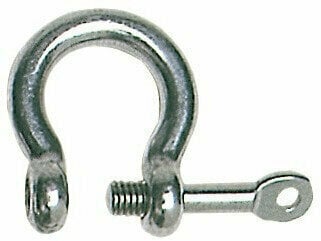 Boat Shackle Osculati Bow schackle with captive pin Stainless Steel 8 mm - 1
