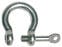 Boat Shackle Osculati Bow schackle with captive pin Stainless Steel 8 mm