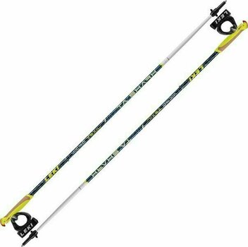 Bâtons de Nordic Walking Leki Micro Trail TA Dark Blue Metallic/Neon Yellow/White 115 cm - 1