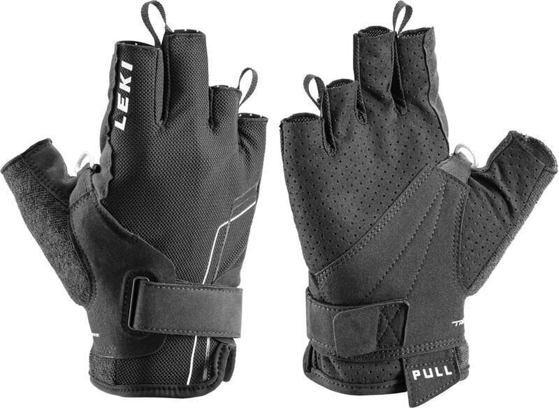 Gloves Leki Nordic Breeze Shark Black/White 6 Gloves