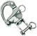 Vponke Osculati Snap-shackle with swivel for spinnaker Stainless Steel 12 mm