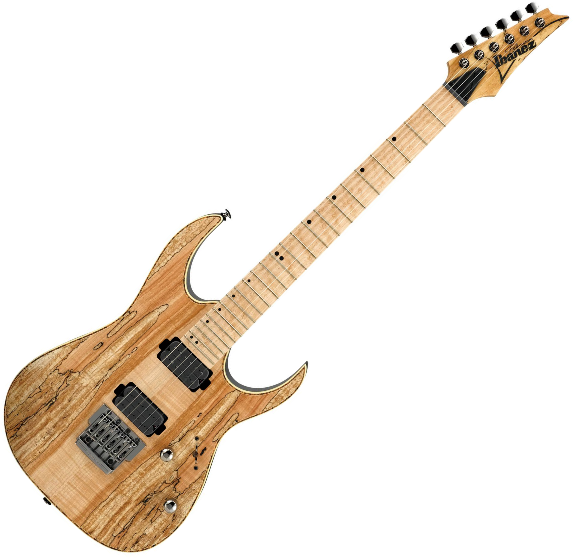 定番超歓迎★Ibanez★Premium RG721MSM NTF (改) スポルテッドメイプルトップ 2017年製 状態良好★ アイバニーズ