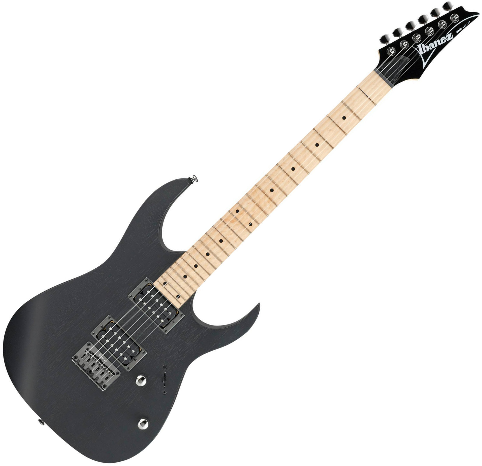 Elektrische gitaar Ibanez RG421M Weathered Black
